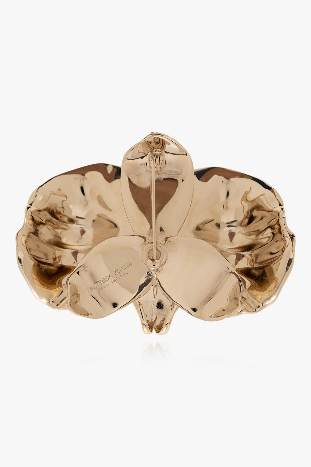 Gold Floral brooch Bottega Veneta - SchaferandweinerShops GB
